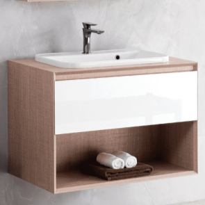 Hot Sale! MI Series 600mm Designer Modern Bathroom Vanity Cabinet