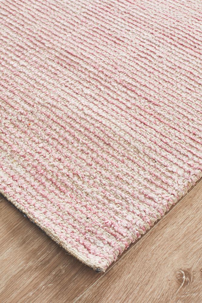 Hot Deal! Allure Rose Cotton - Rayon Luxury Rug