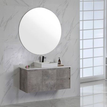 LOLA Grey Wall Hung Vanity - All Sizes Available