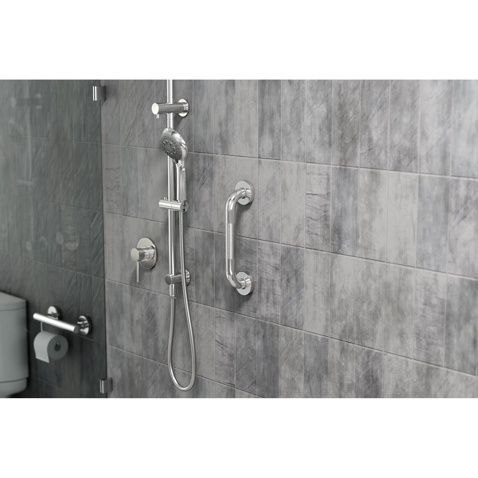 300mm Grab Rail with Optional Colour - Ideal for Assisted Living and Aged Care