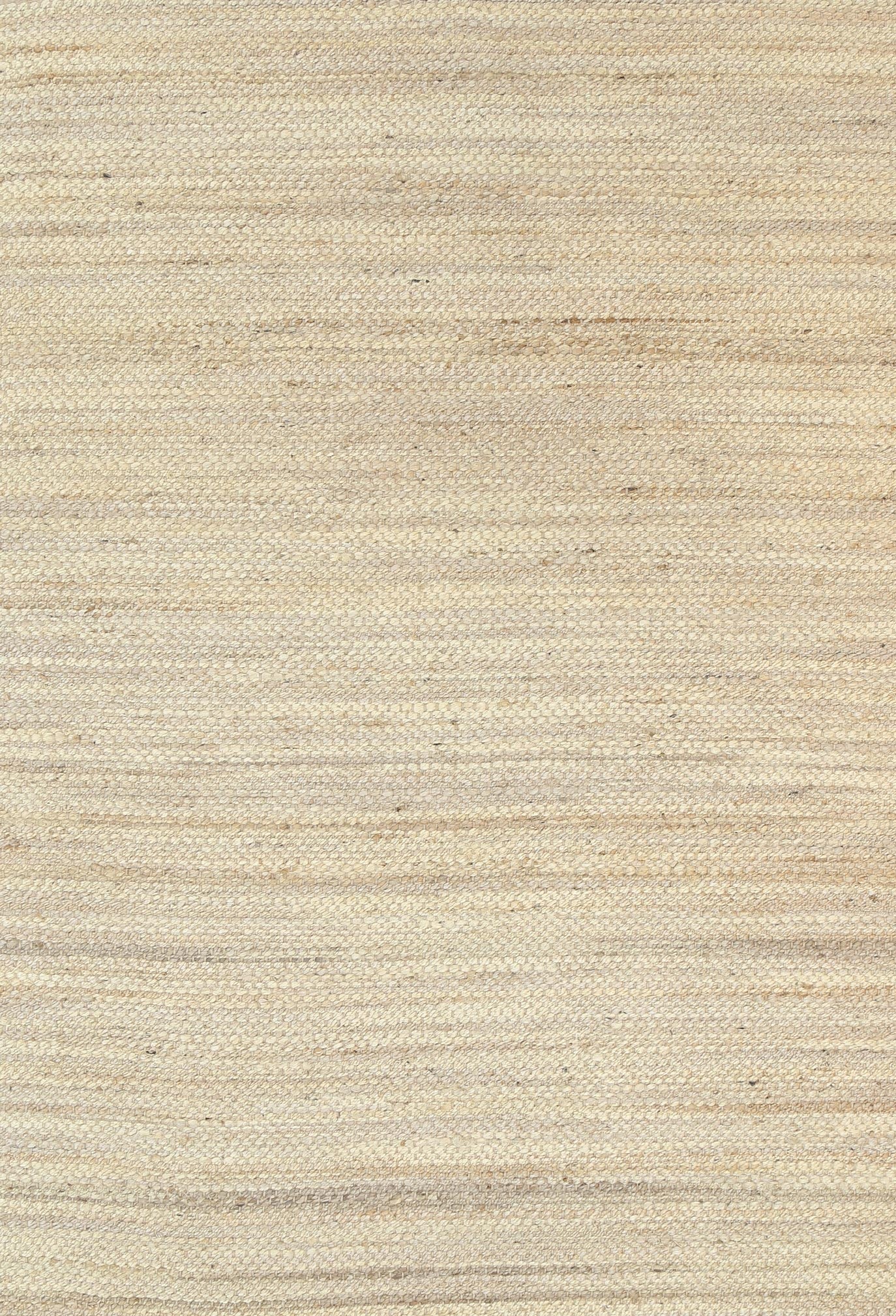 Malmo Beige Stripe Jute Rug - Eco-Friendly & Hand-Knotted
