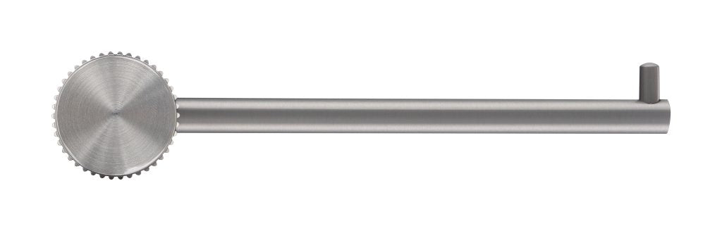 Brushed Nickel Mica Fluted Style Toilet Paper Holder for Elegant Bathrooms