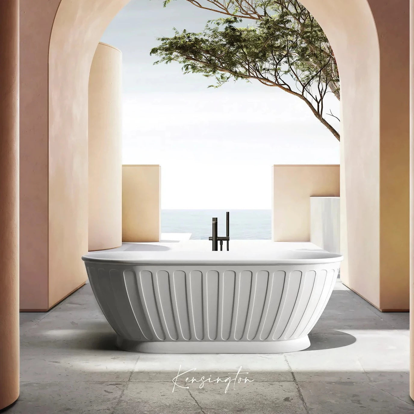 Norwich Freestanding Non-Overflow Bathtub in Premium Acrylic for Classic Bathrooms