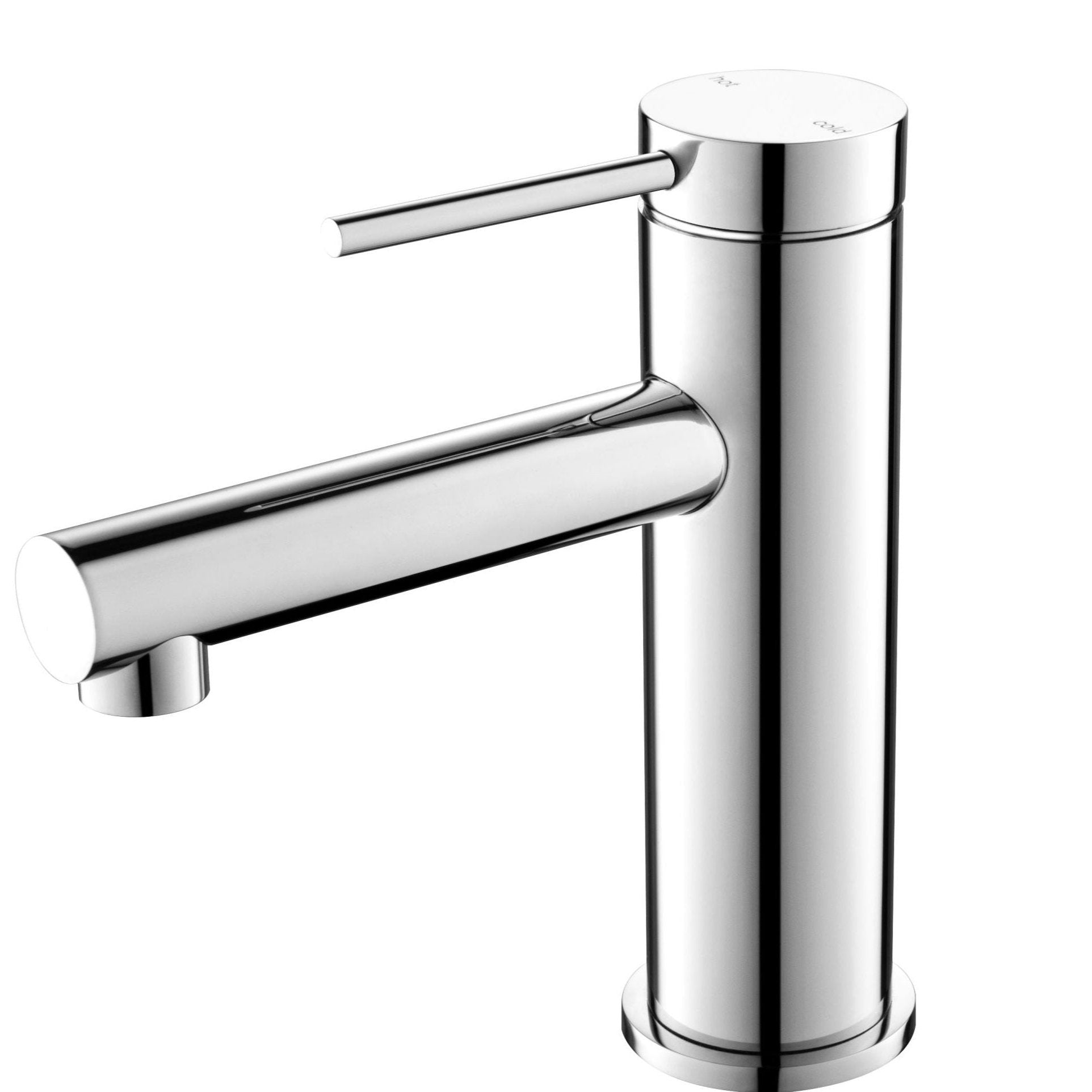 Chrome-plated Mica Straight Spout Basin Mixer for Optimal Functionality