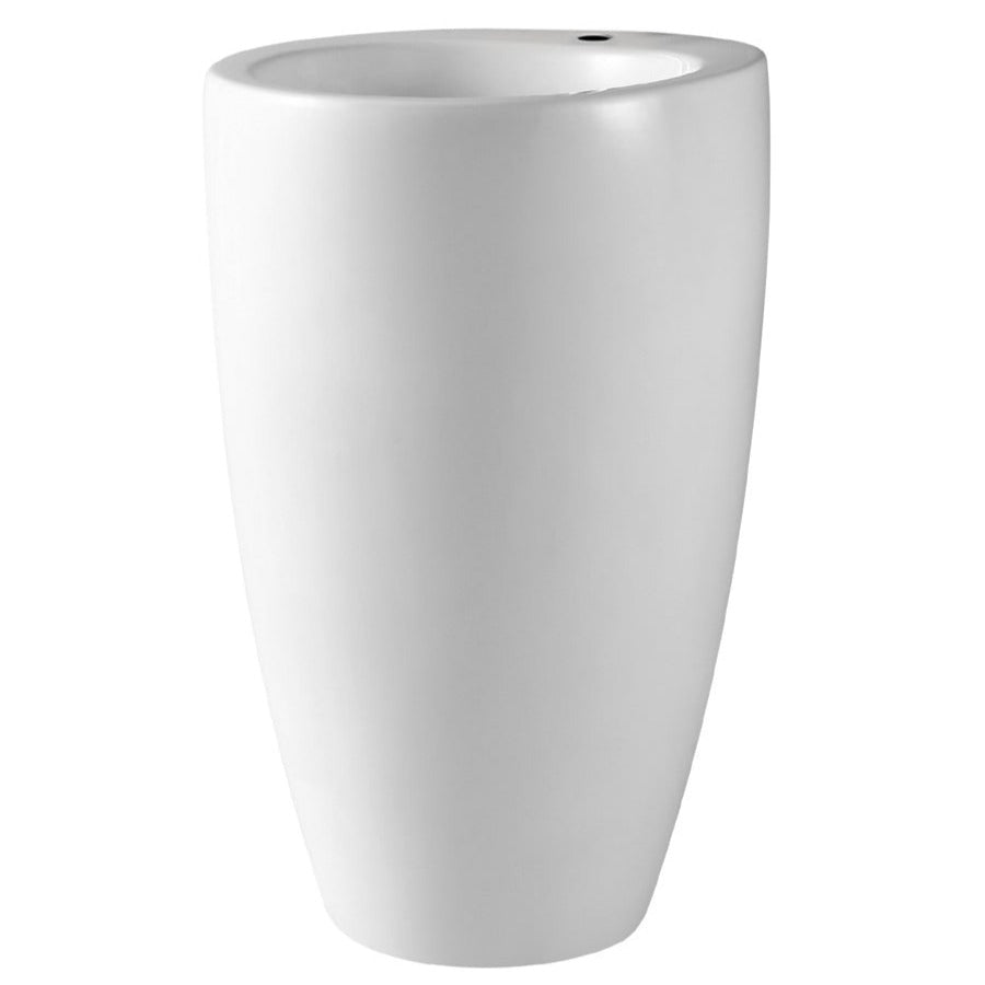 POSEIDON 550x515x850 Free-Standing Modern Basin with Splash-Reducing Design