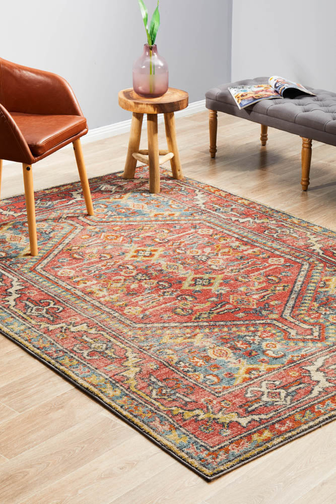 Hot Deal! Legacy 856 Crimson Polypropylene Power - Loomed Rug for High - Traffic Areas