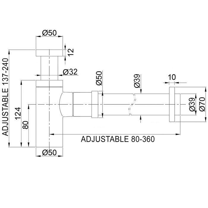 750X460mm Moonlight Rectangle Solid Surface Wall - Hung Basin with Optional Mixer & Bottle Trap