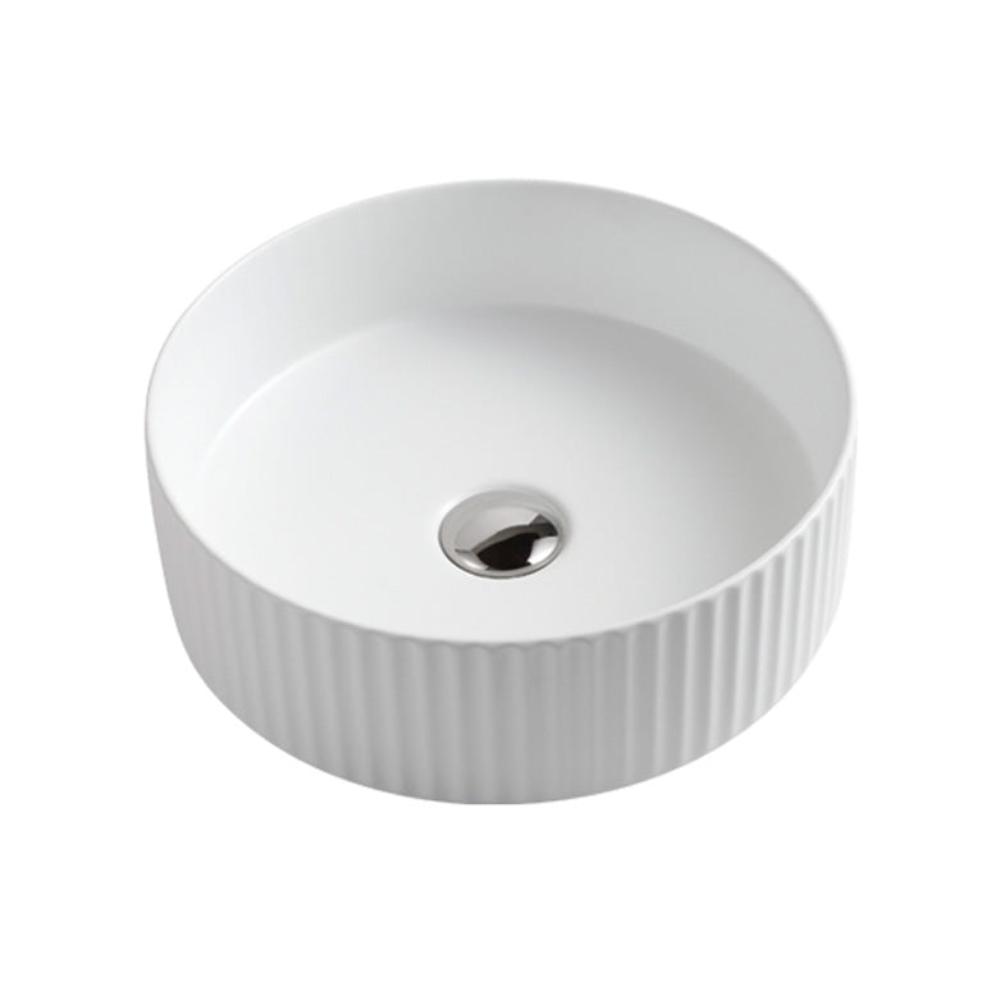 Hot Sale! White Ceramic Above Counter Round Basin (360mm & 400mm)