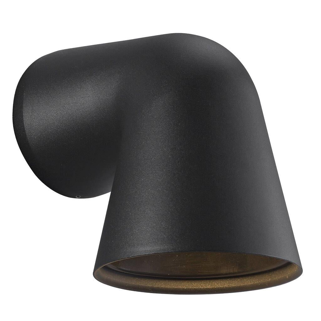 Black Front Single Wall Light - Exclusive Offer