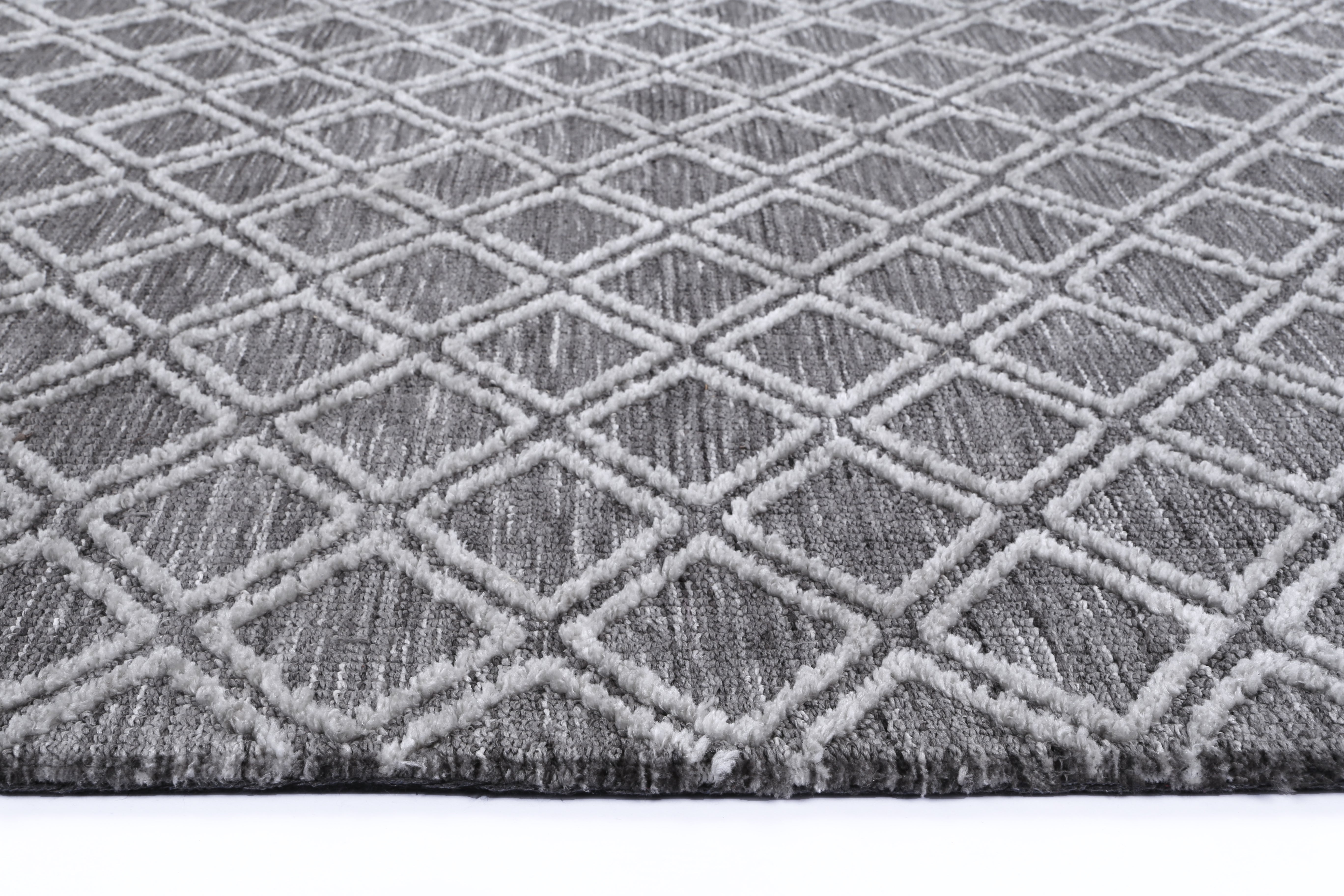 Hot Deal: Ambarsar Grey Cotton Blend Rug