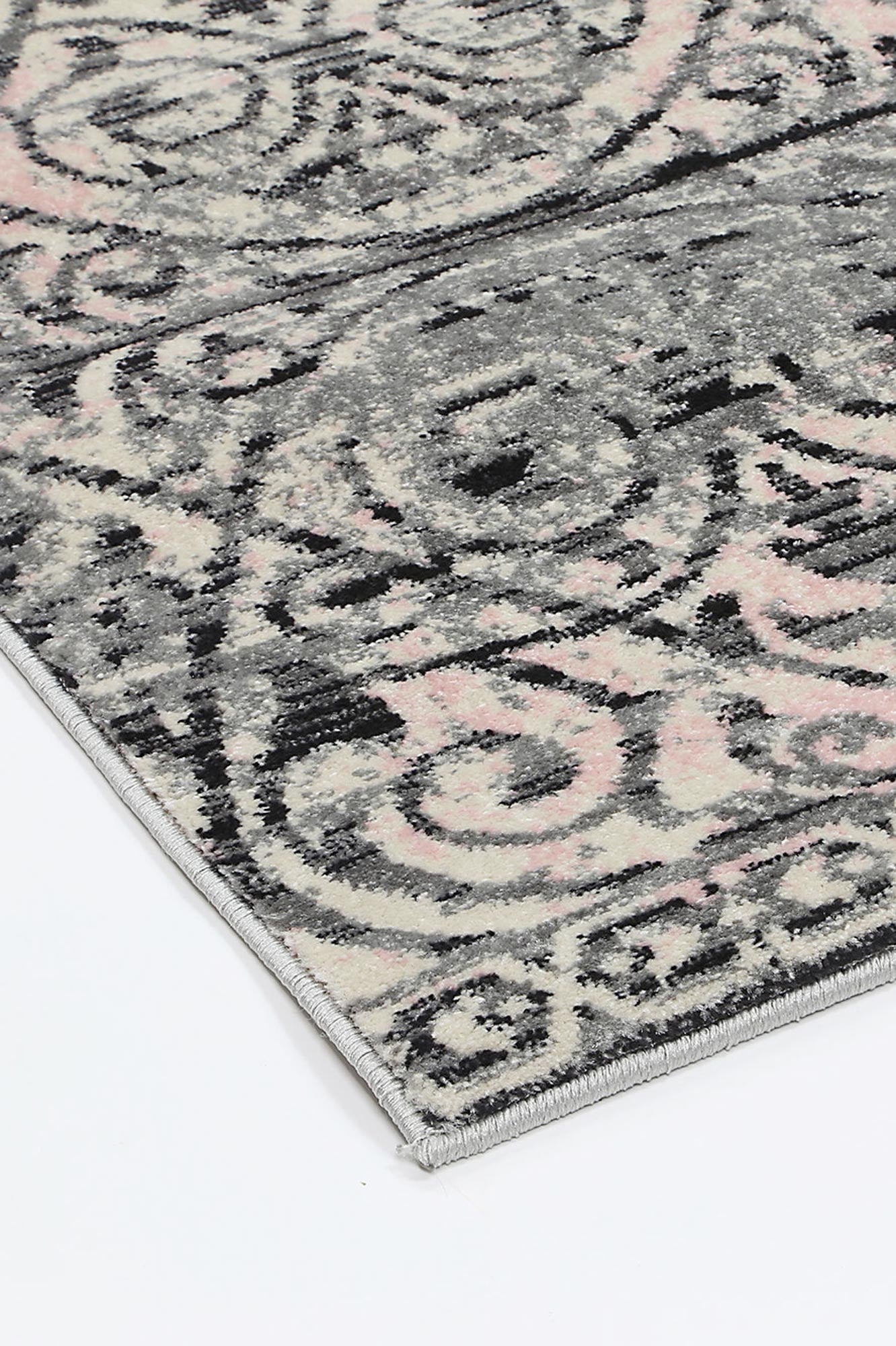 Hot Sale! Exquisite Katherine Pink and Ash-colored Area Rug for Your Home