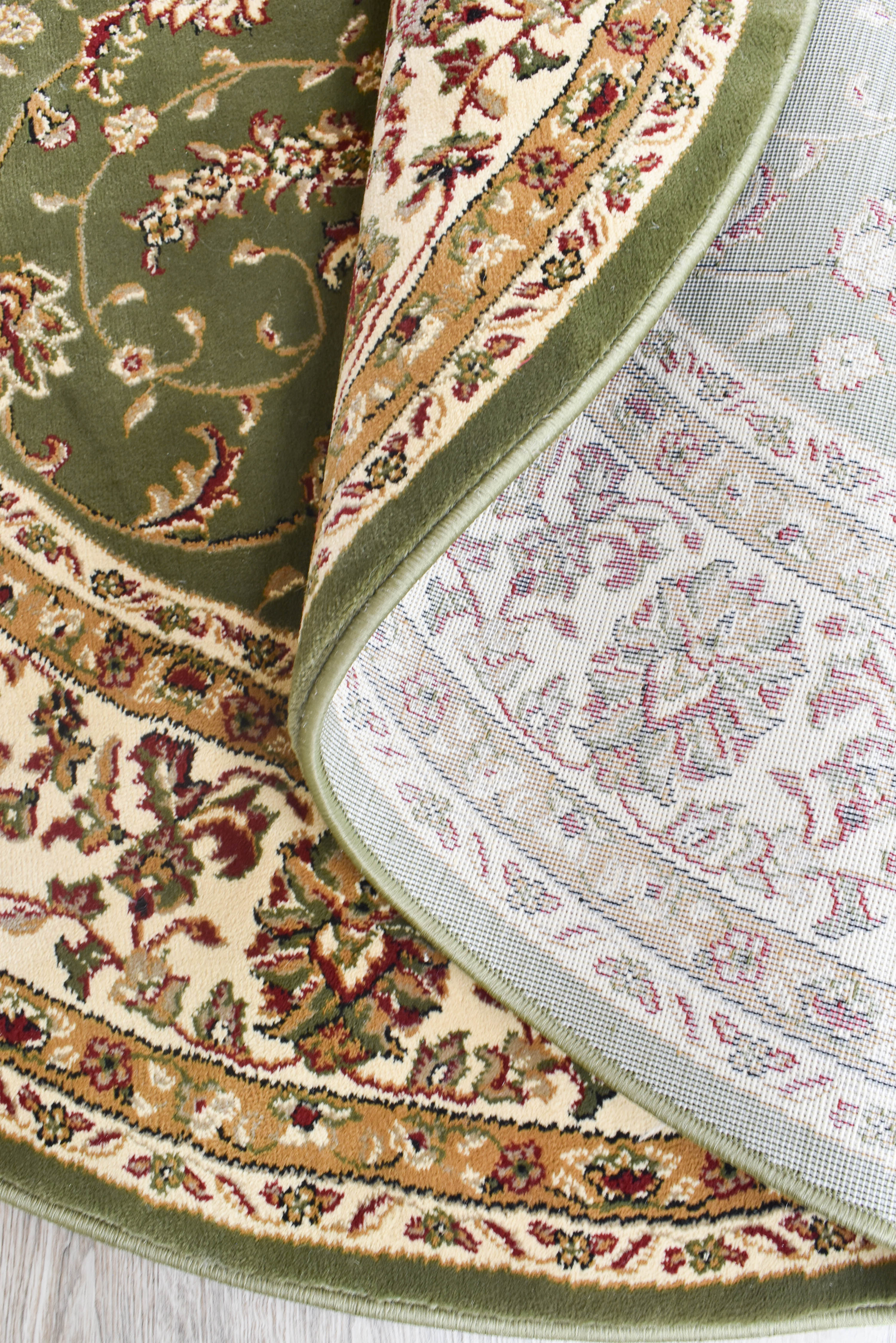 Hot! Granada 79 Green Runner Rug
