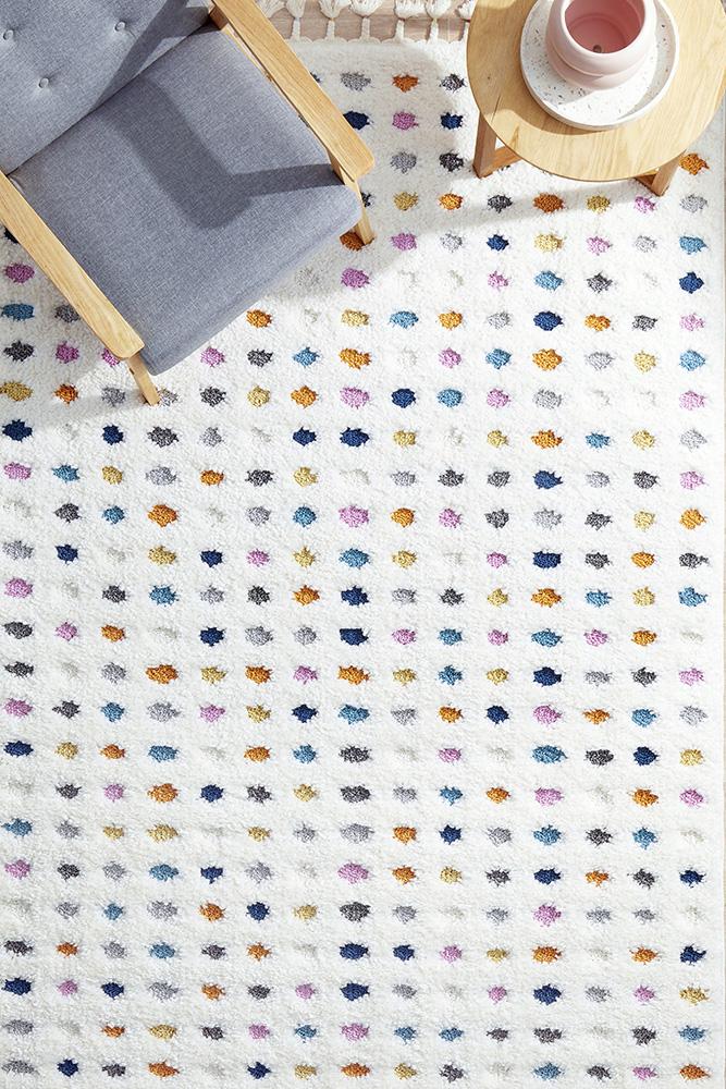 Exclusive Amsterdam Polka Dot Multi Rug - A Must - Have!
