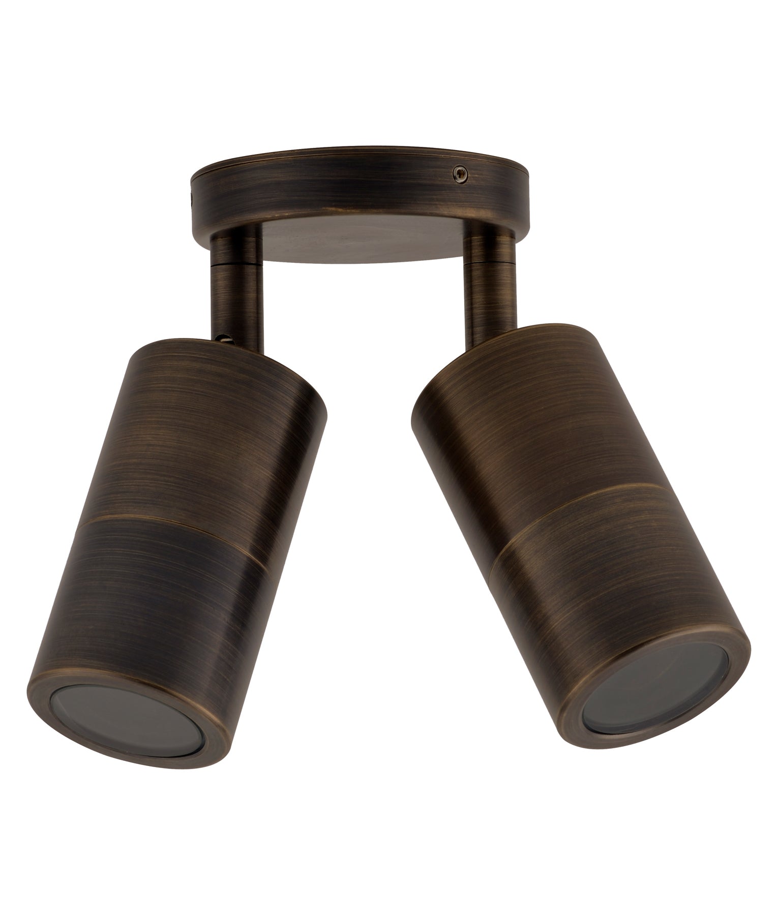 Hot Sale! IP65 MR16 Exterior Wall Pillar Spot Lights in Antique Brass