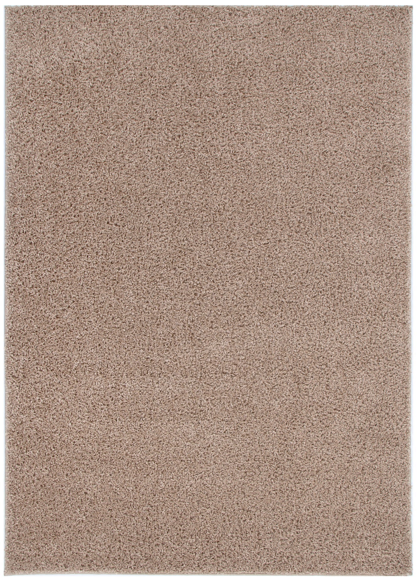 Get Cozy with Florence Shaggy Light Beige Machine-Made Polypropylene Rugs