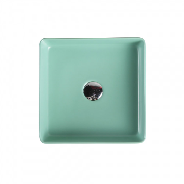 Hot! ETNA Square Counter Top Basin in Antique Green (360x360x110)