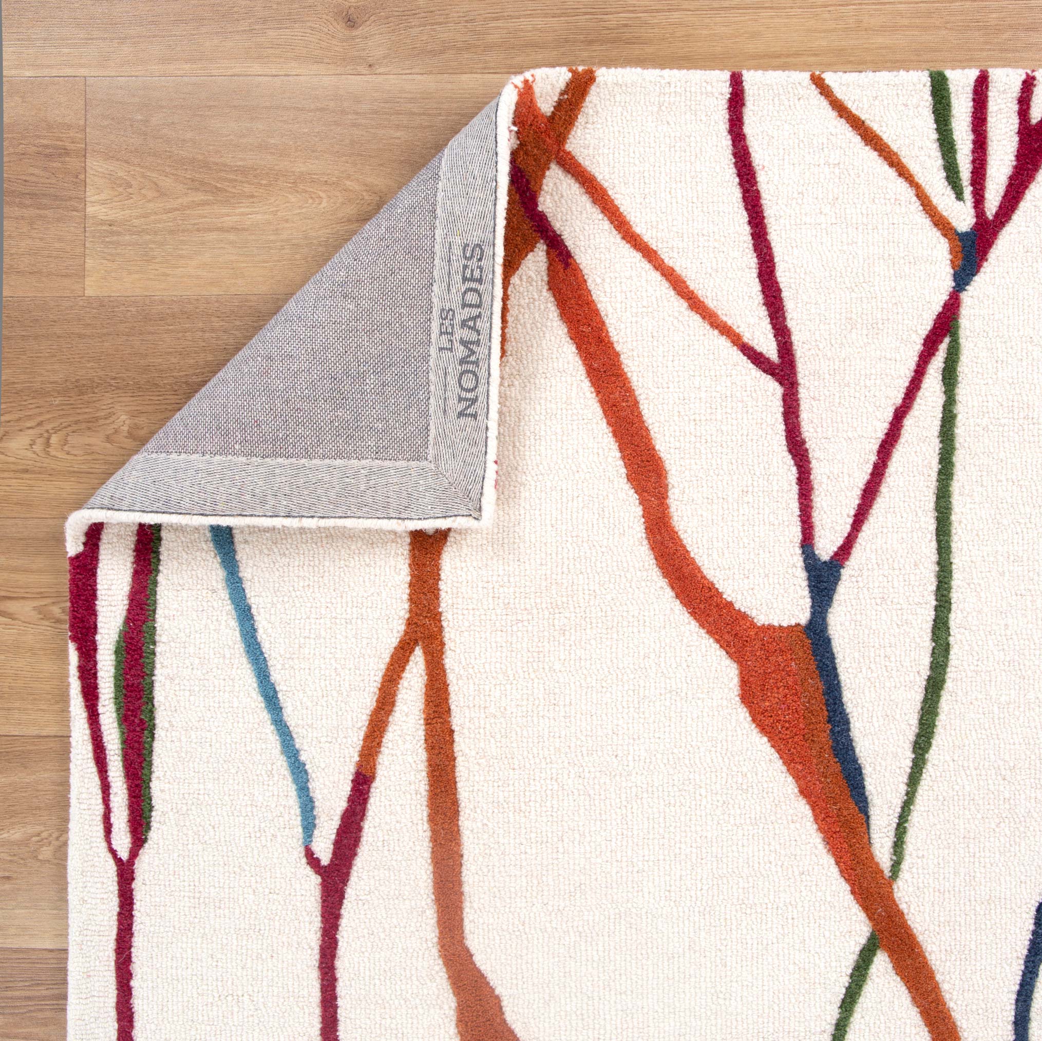 Exclusive Les Nomades Multi - Wool Hand - Tufted Rug for Modern Spaces