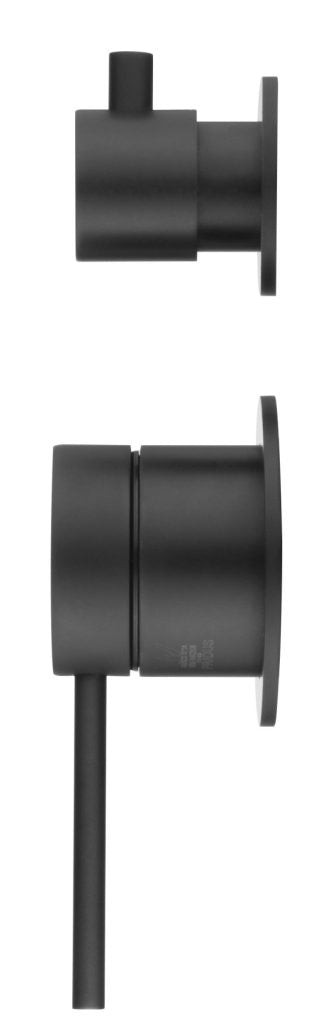 Black Mica 2P Shower Mixer with Diverter - Upgrade Now