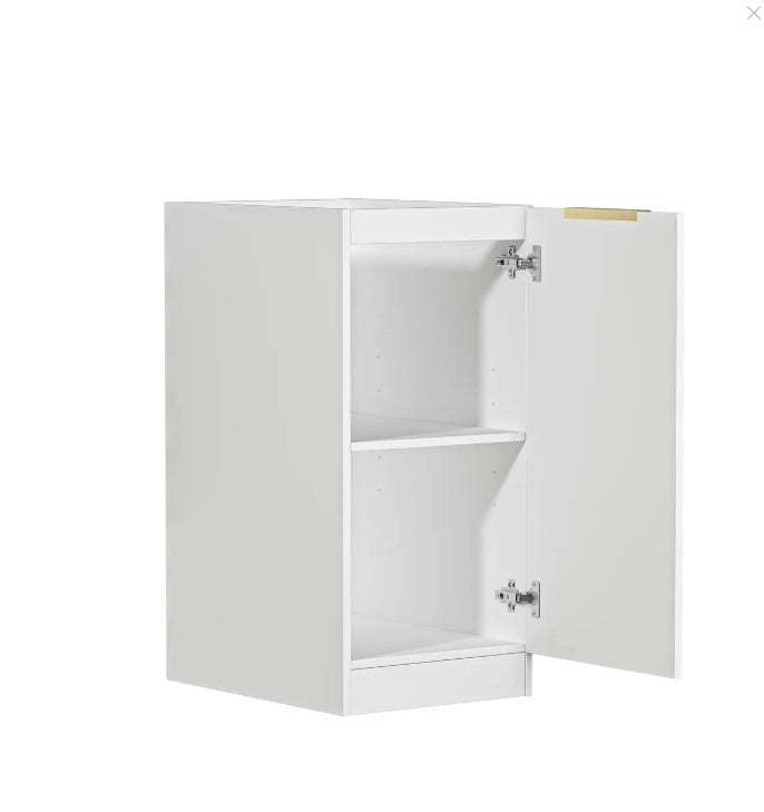 Noosa Matte White Laundry Base Cabinet (415x584x880) - Best Deal