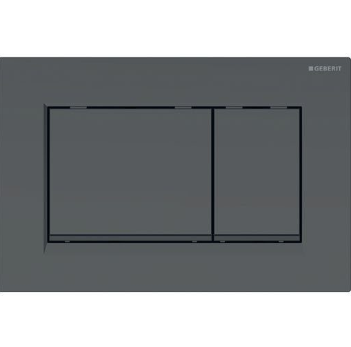 Geberit Sigma30 Flush Plate - Hot Matt Black Finish Deal
