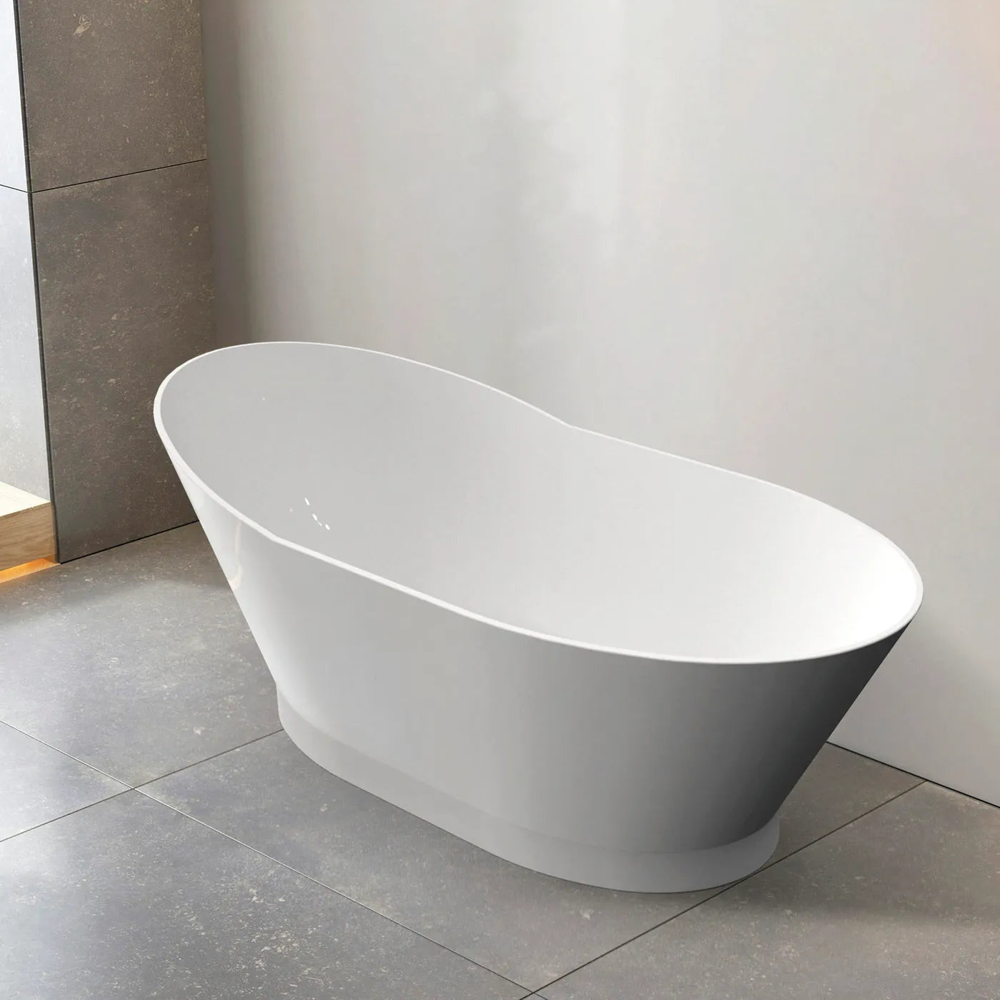 Exclusive Offer! Medina Freestanding Non - Overflow Sanitary Bathtub for Federation, Victorian and Hamptons Bathrooms