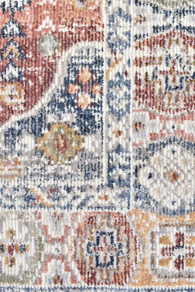 Hot Sale! Medina Grey Floral Rug 0320A