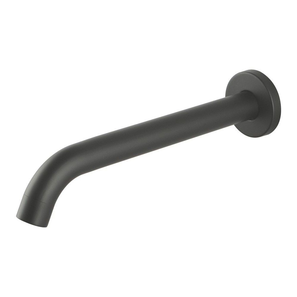 Hot Deal! LUCID PIN Gun Metal Grey Round Spout for Bathtubs and Basins