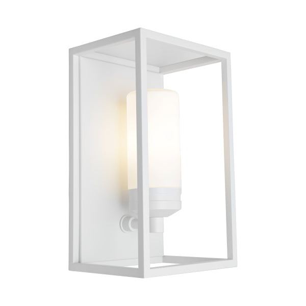 Liam 1Lt Exterior Wall Light - White - Hot Deal
