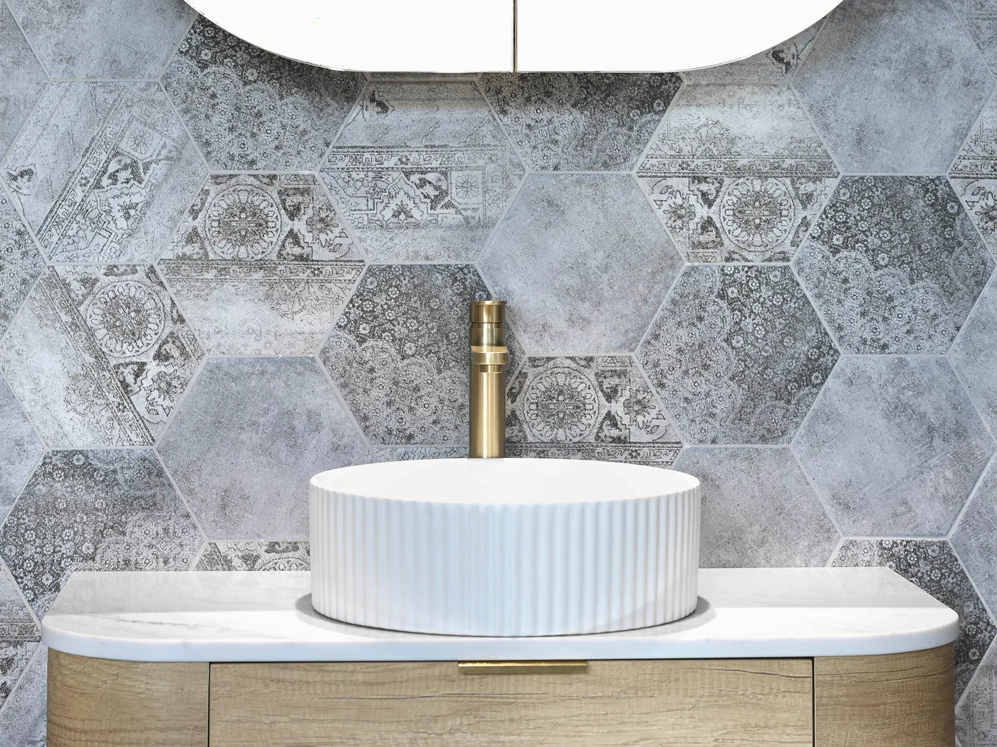 Hot! Marlo Matte White Round Basin