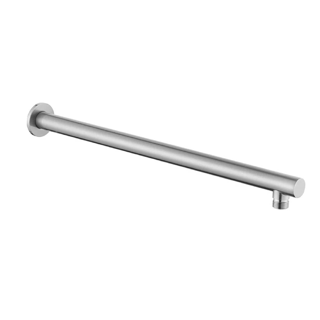 450mm Straight Mica Wall Shower Arm in Brushed Nickel Finish