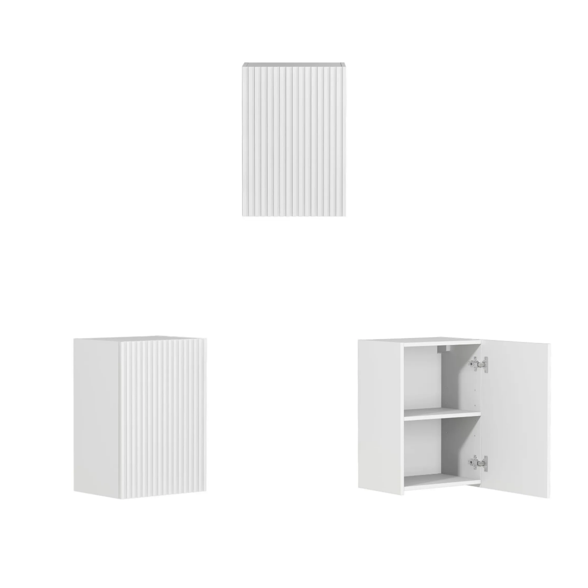 Hot Deal! Noosa Style A 1715x600x2100 White Laundry Cabinet Set