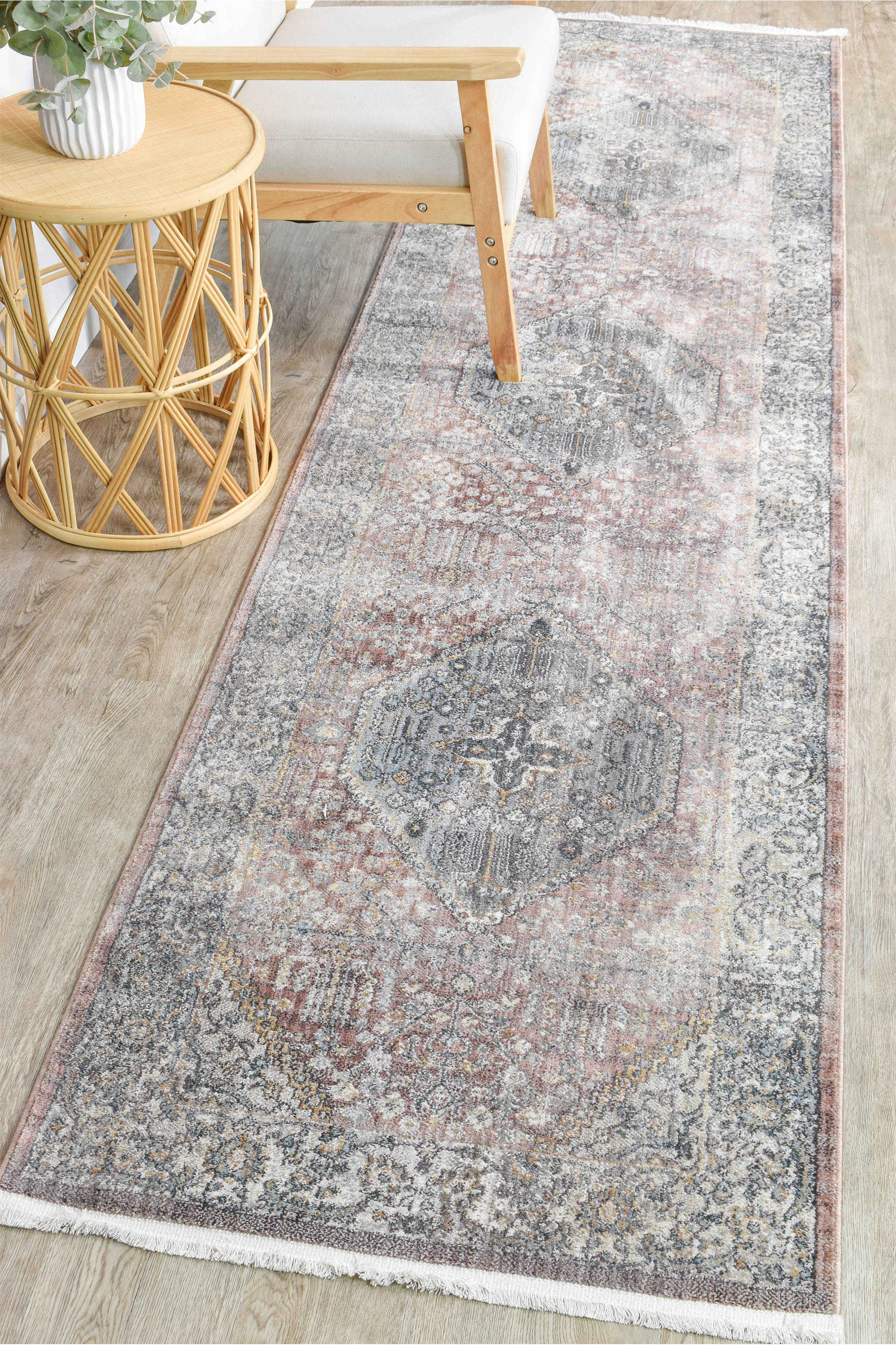 Exclusive Novara Legacy Rose Rug - Soft Pink, Ideal for Home Decor