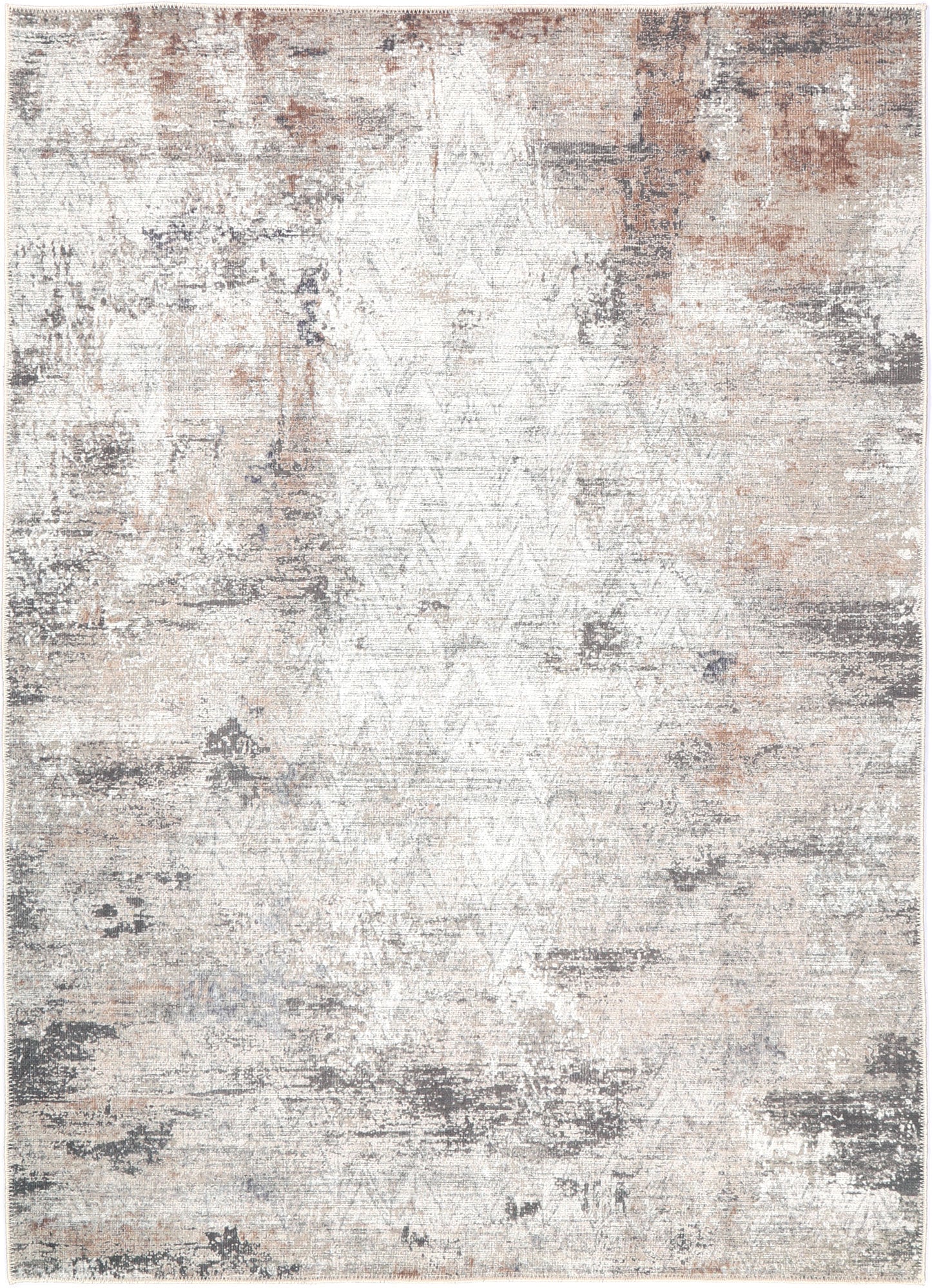 Heritage Limestone Washable Rug - Ideal for Busy Families