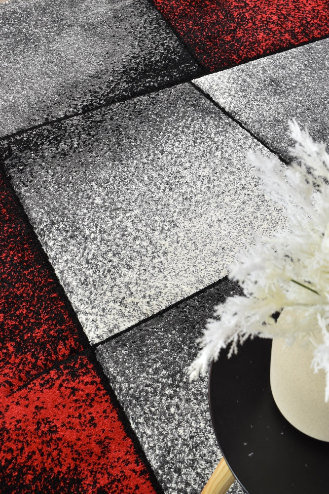 Hot Deal: Novus 97A Grey-Red Rug
