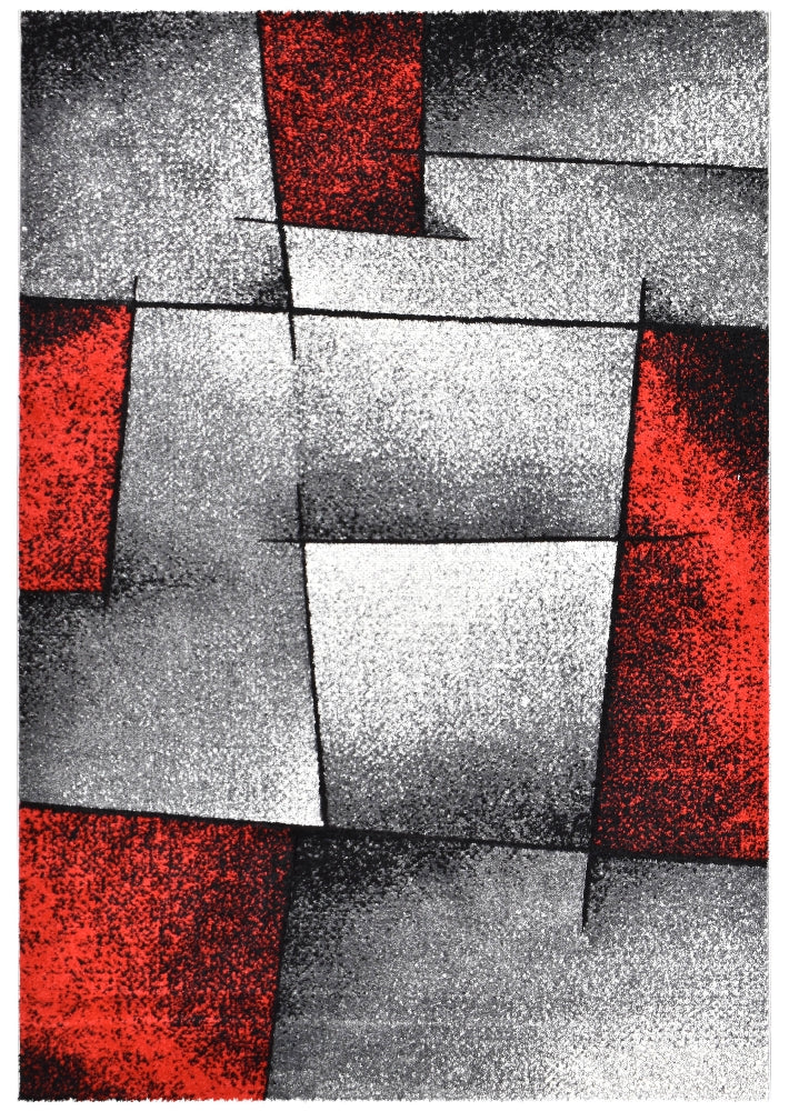 Hot Deal: Novus 97A Grey-Red Rug