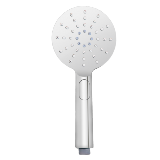 Chrome Pentro Round Hand Shower Spray with 3 Functions - Get Yours Now!