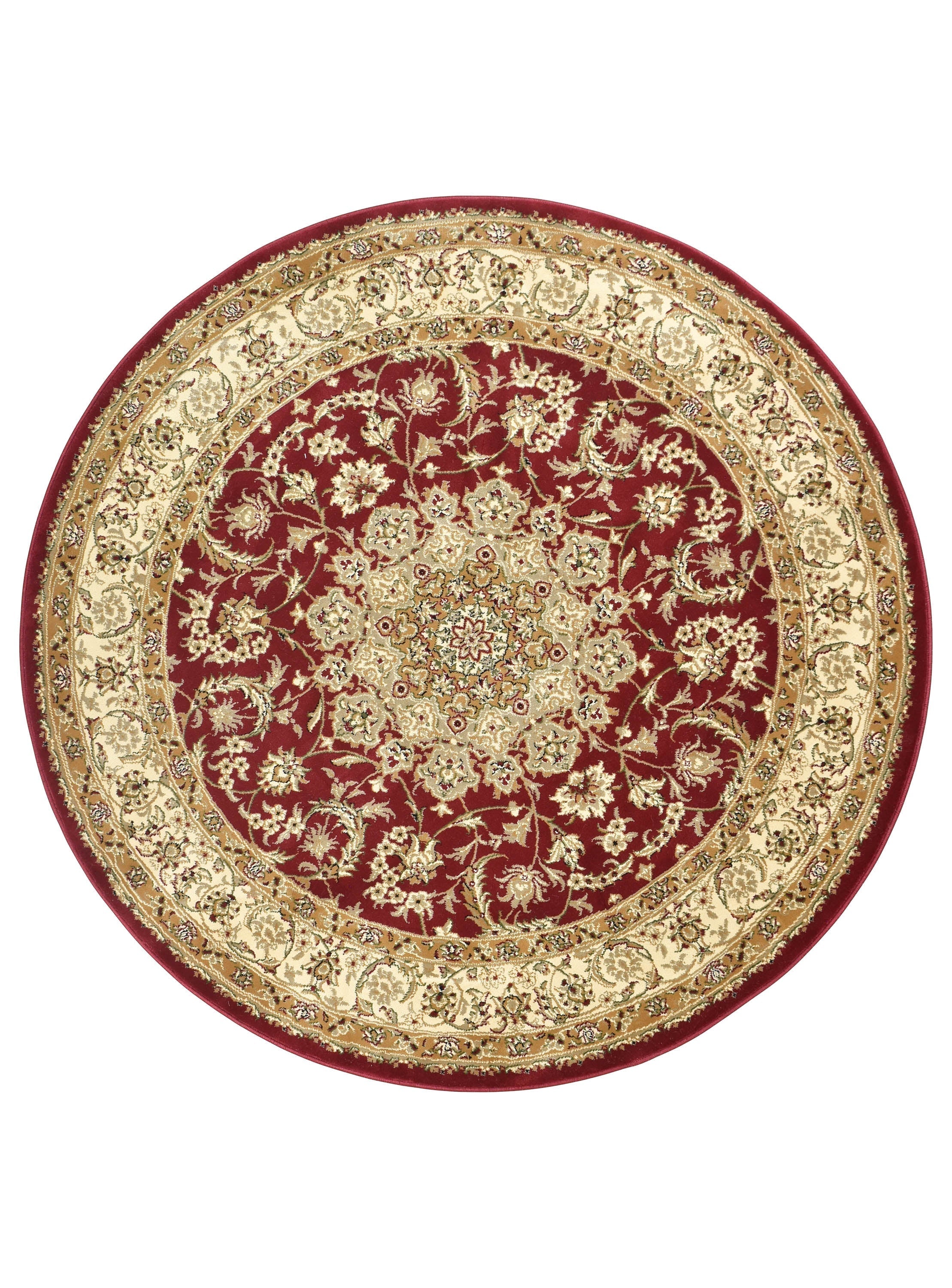 Exquisite 15-inch Red Granada Traditional Turkish Rug