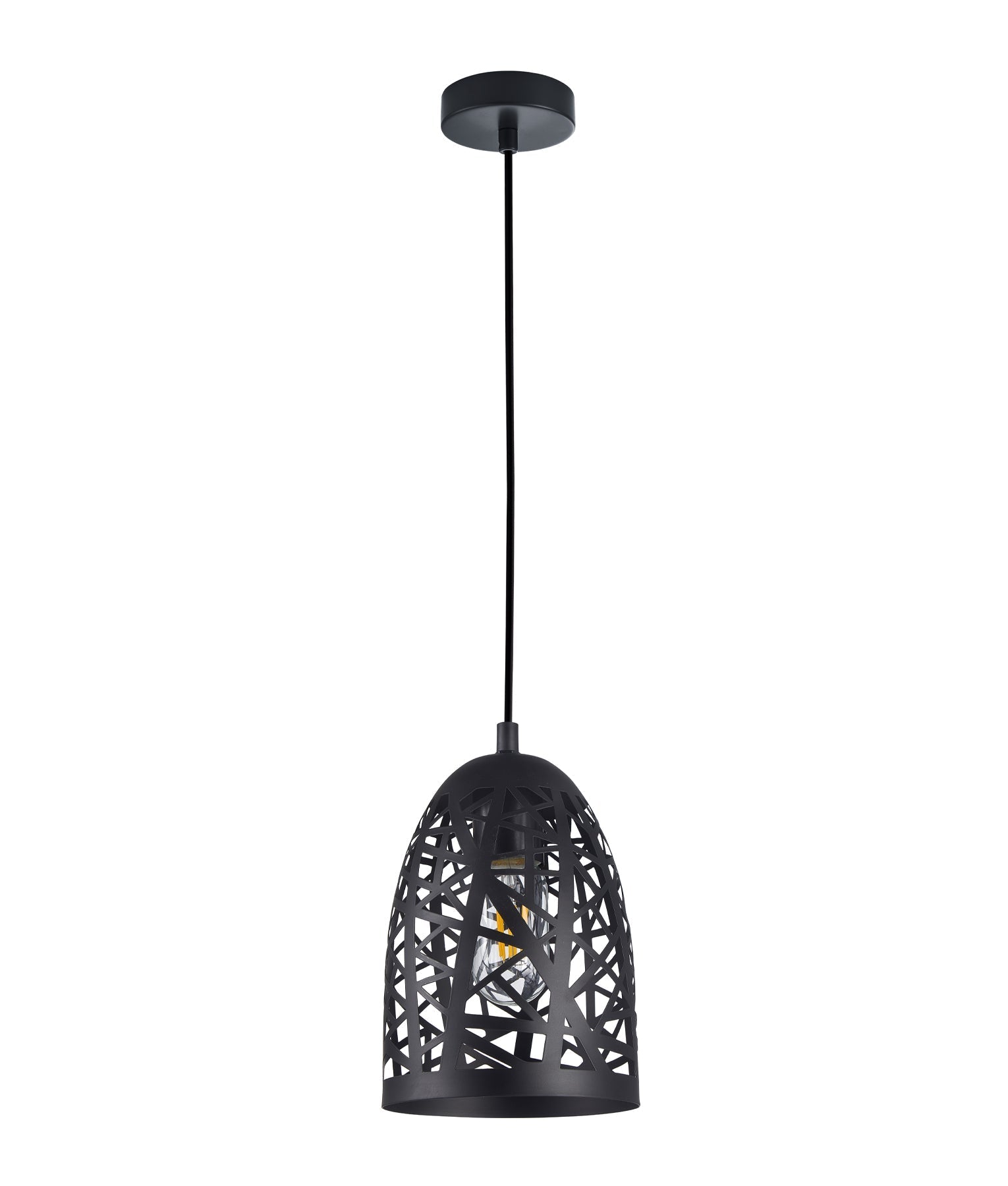 Hot Sale: Ellipse Interior Iron Cage Single Pendant Lights