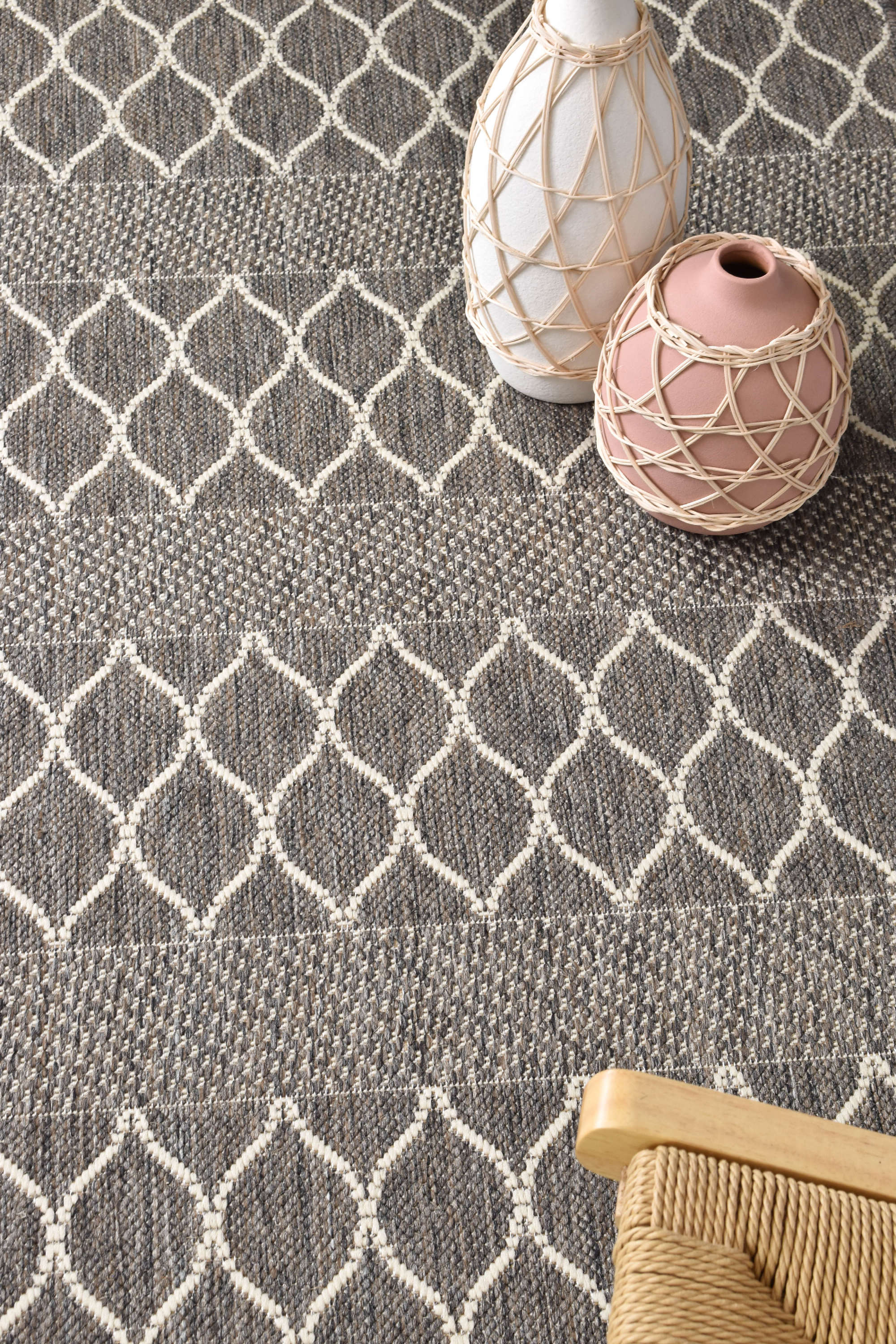 Durable Brown Alaska Runner Rug 6826 - W71E for Indoors & Outdoors