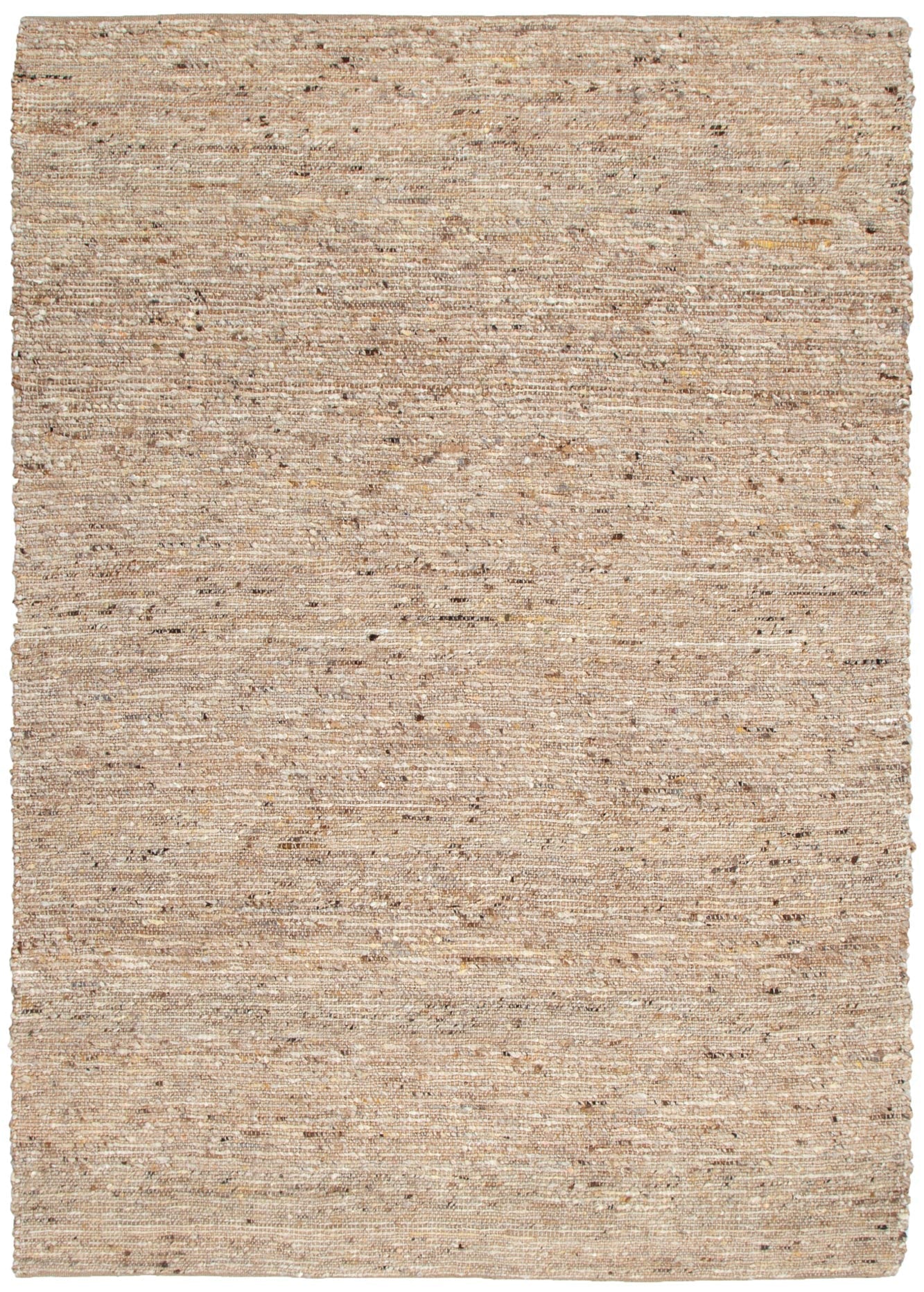 Exquisite Mackay Hand - woven Camel Wool and Natural Jute Reversible Rug