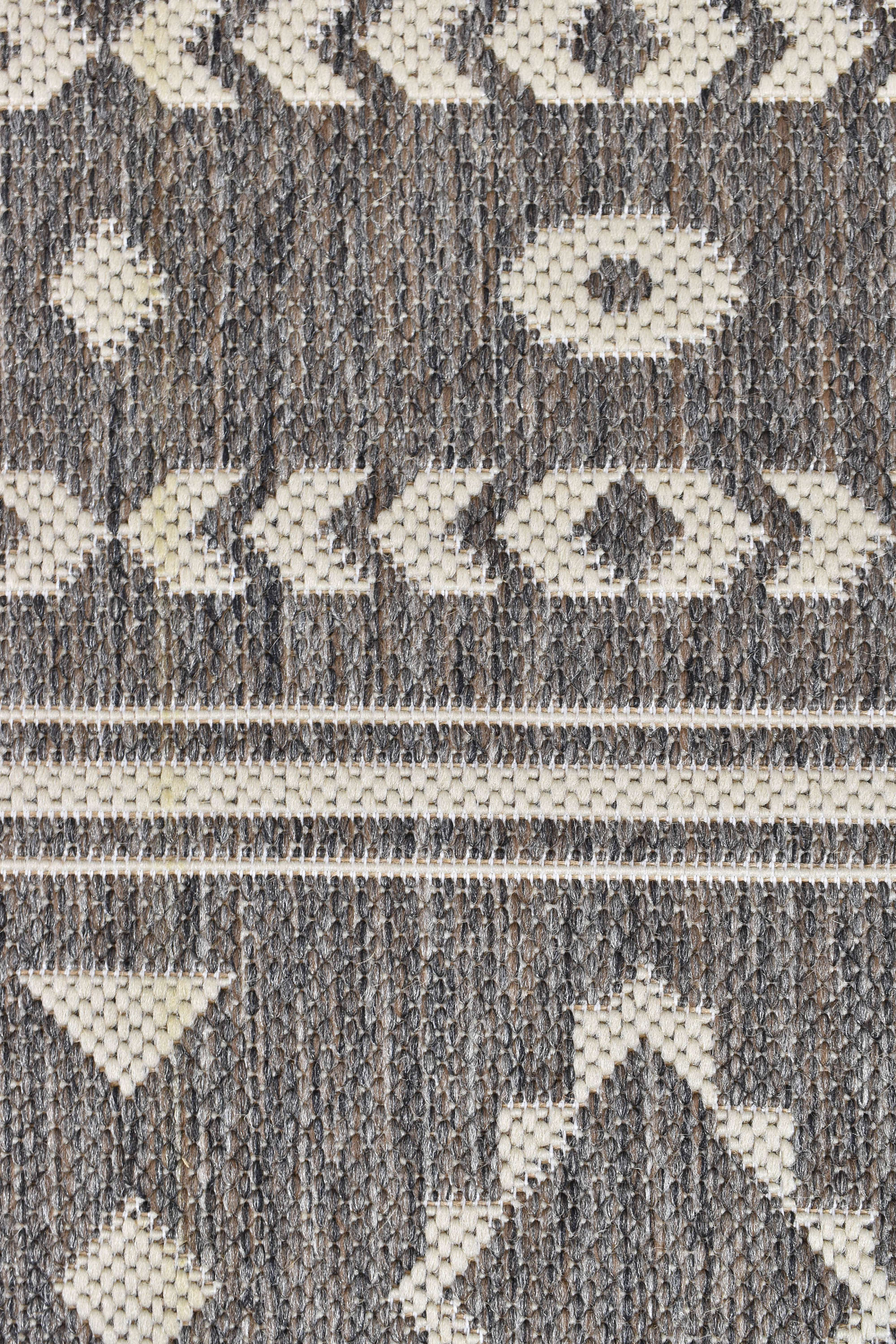 Affordable Alaska Brown Washable Rug - Ideal for Indoors & Outdoors
