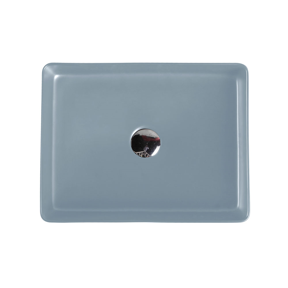 ETNA Rectangle Countertop Basin in Tango Grey (470x360x110)