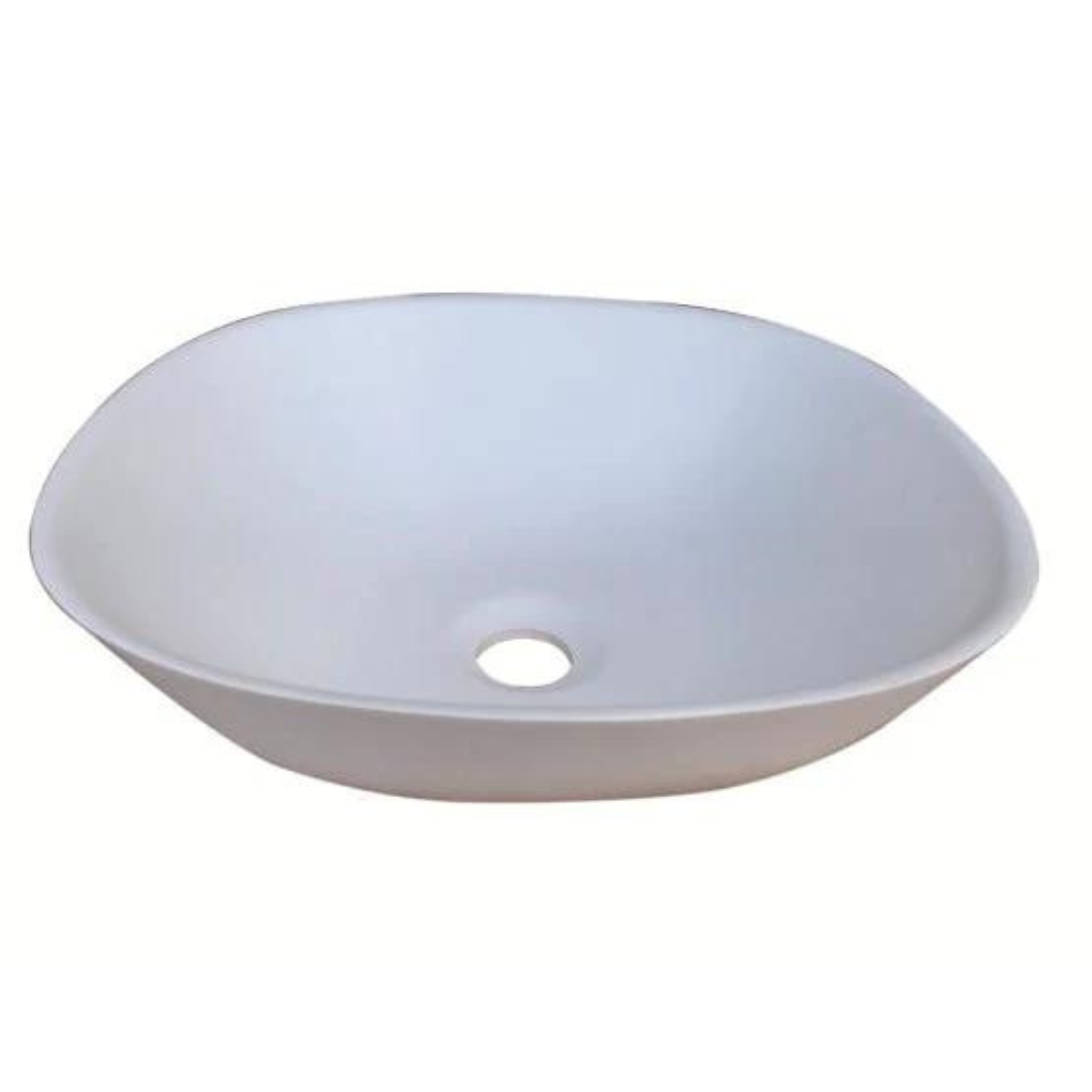 Hot Sale POSEIDON Square Solid Surface Above - Counter Basin (360x360x120mm)