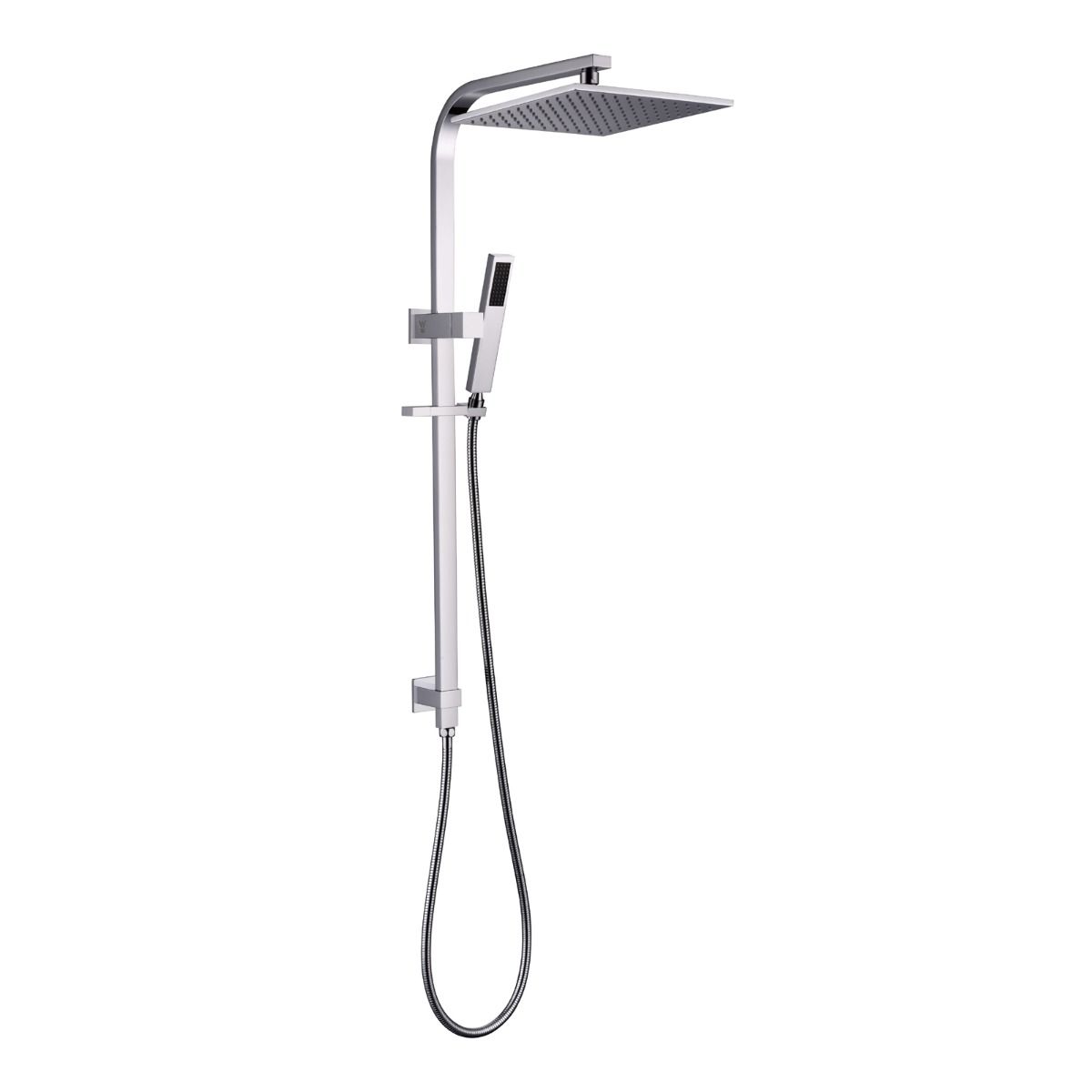 Esperia 250mm Chrome Square Rain Shower Station - Stylish Bathroom Upgrade