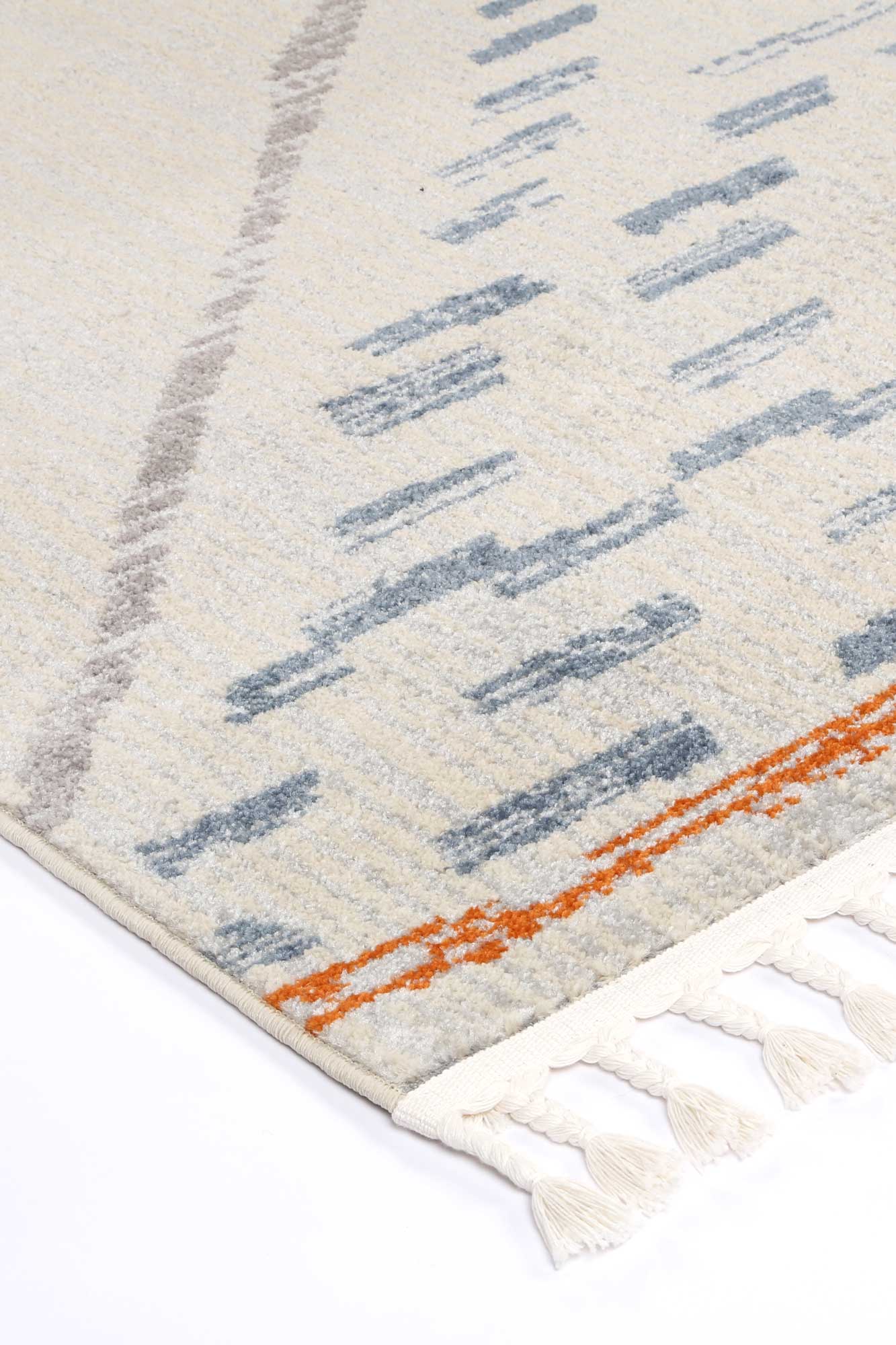 Contemporary Peru Pica Cream Rug with Long - lasting Durability