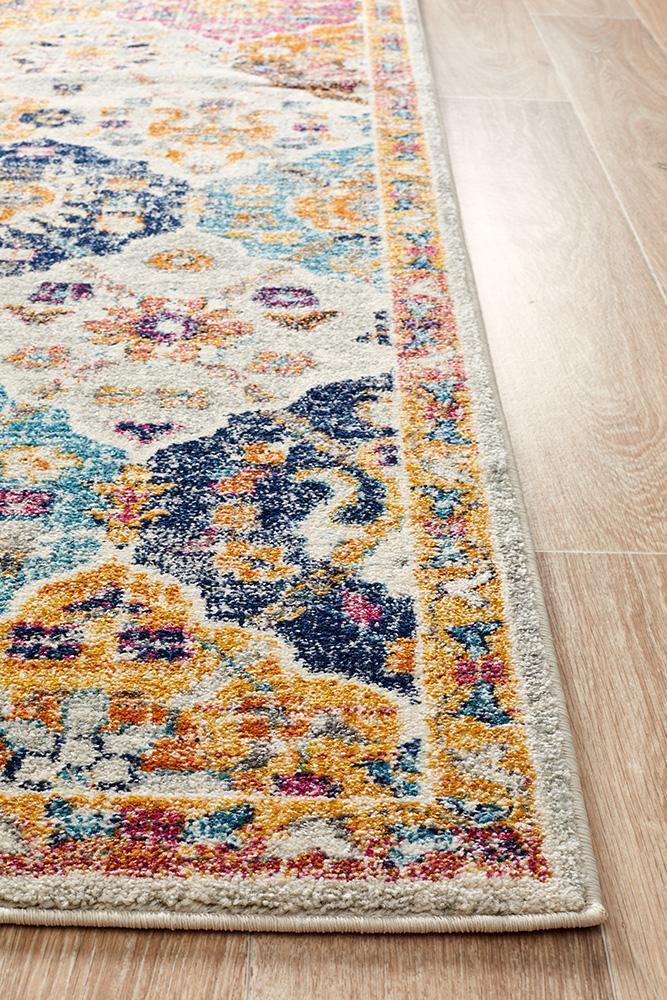 Rust-Colored Museum Ainsley Power-Loomed Polypropylene Rug