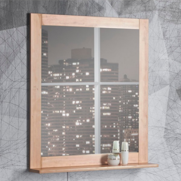 On Sale! 800x800mm Manhattan Square Wall - Hung Frame Mirror for Easy Home Decor