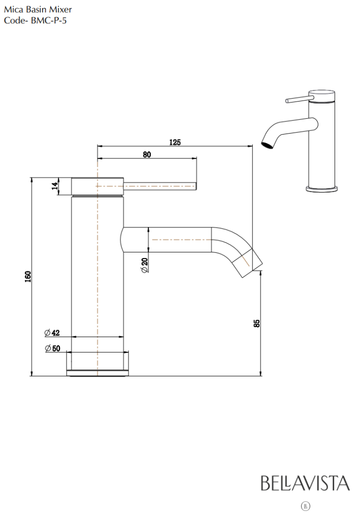 Hot Deal: Chrome Mica Basin Mixer