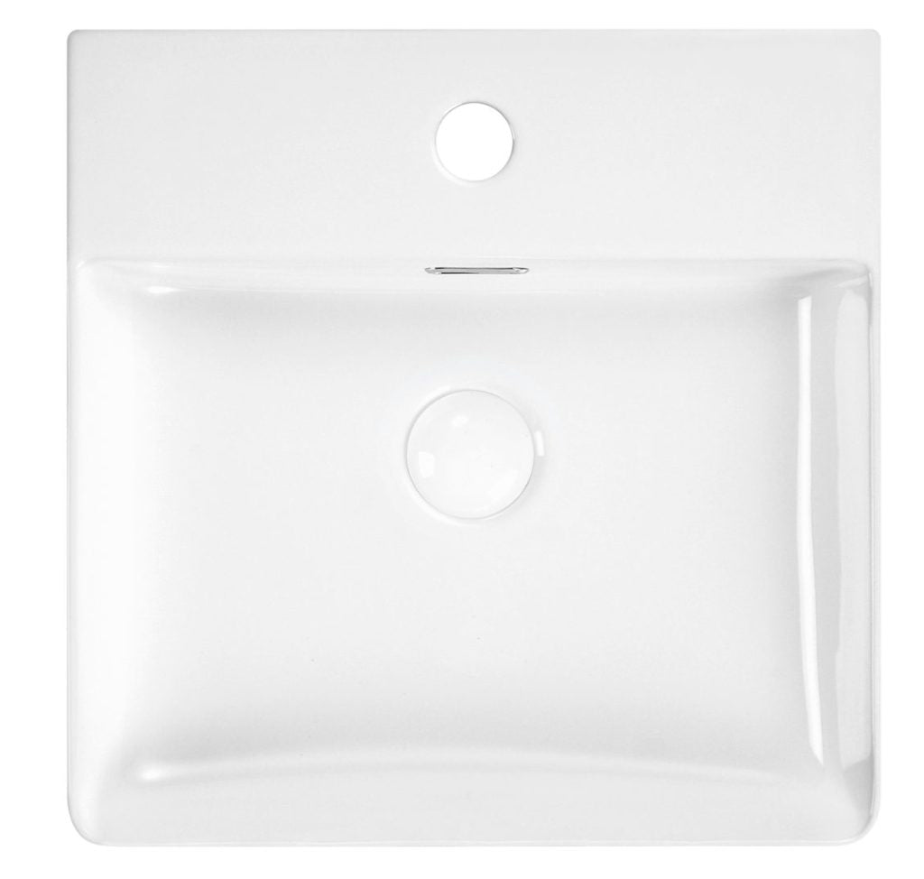 Hot Sale! White Florentine Bathroom Basin, 420 x 420mm, Ideal for Small Spaces