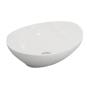 Hot Deal! POSEIDON Round Gloss White Basin (405x330x140)